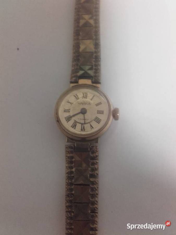 Zegarek damski czajka pozłacany Będzin