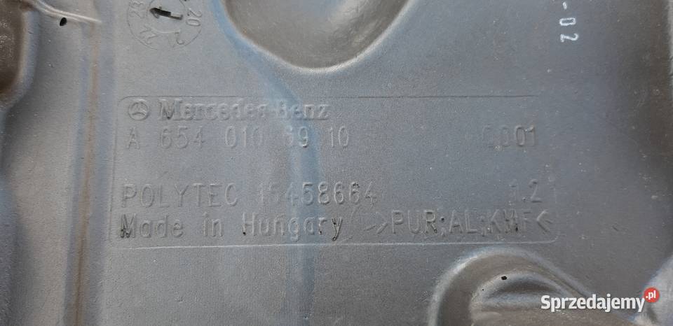 MERCEDES SPRINTER W907 W910 OM654 WYGŁUSZENIE osobowe Bieleń sprzedam