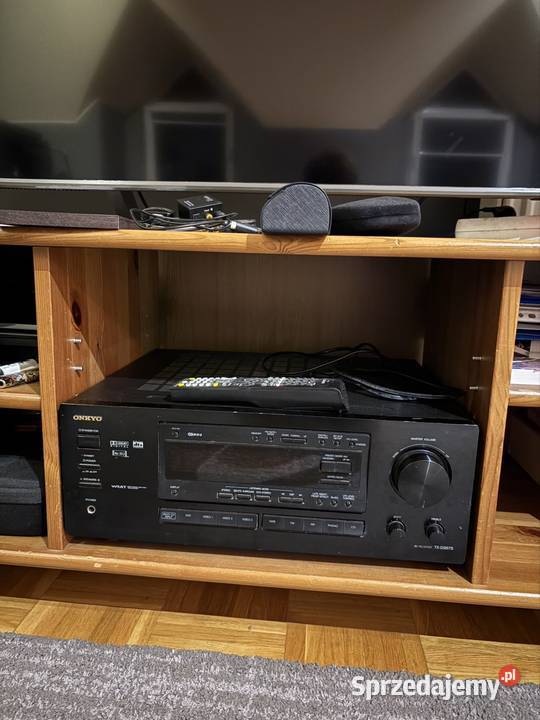 Amplituner onkyo txds575 i kolumny estradowe Mikołów sprzedam