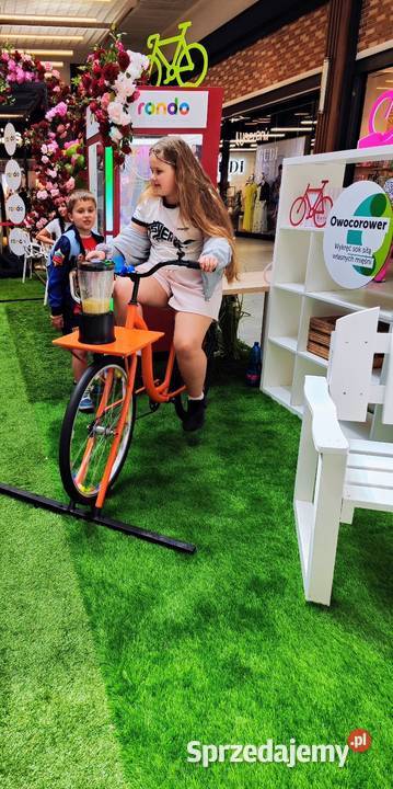 blender bike owocowy rower cocktail bike obsługa Poznań