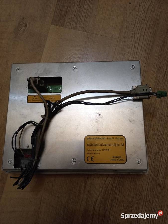 Panel membranowy wtryskarki Elektronika śląskie