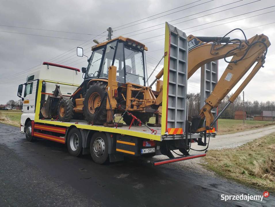 transport 15 T pomoc drogowa laweta ciagniki Wieluń