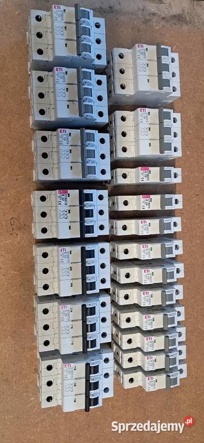 Bezpieczniki nowe Eti śląskie Żory sprzedam