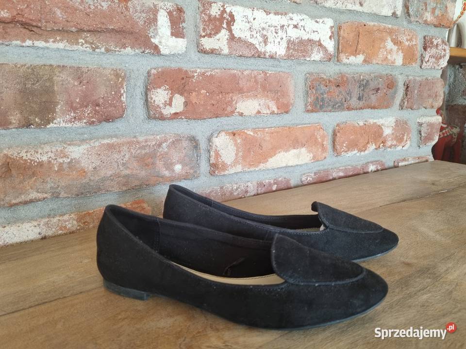 Czarne baleriny PullBear