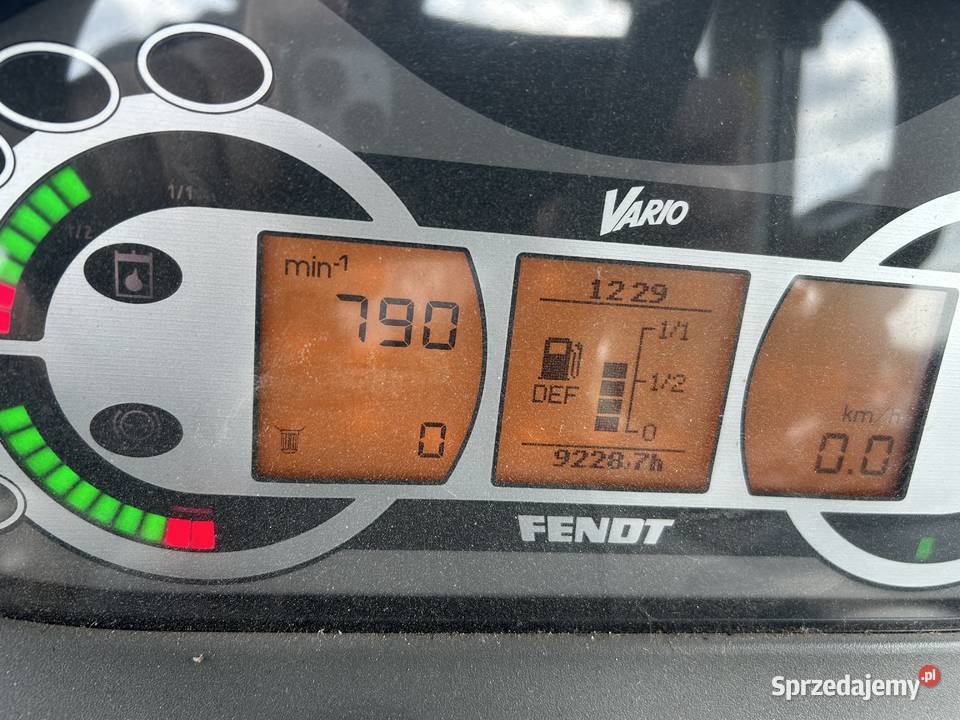 Fendt 720 Vario Profi SCR 2012R Sprowadzony Bogoria