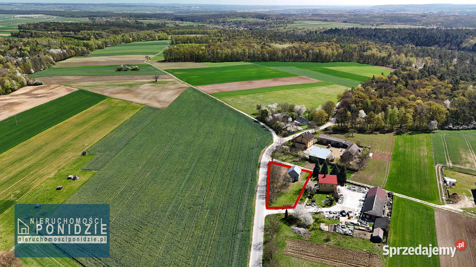 Dom w trakcie budowy Góry gm Michałów wolnostojący Busko-Zdrój