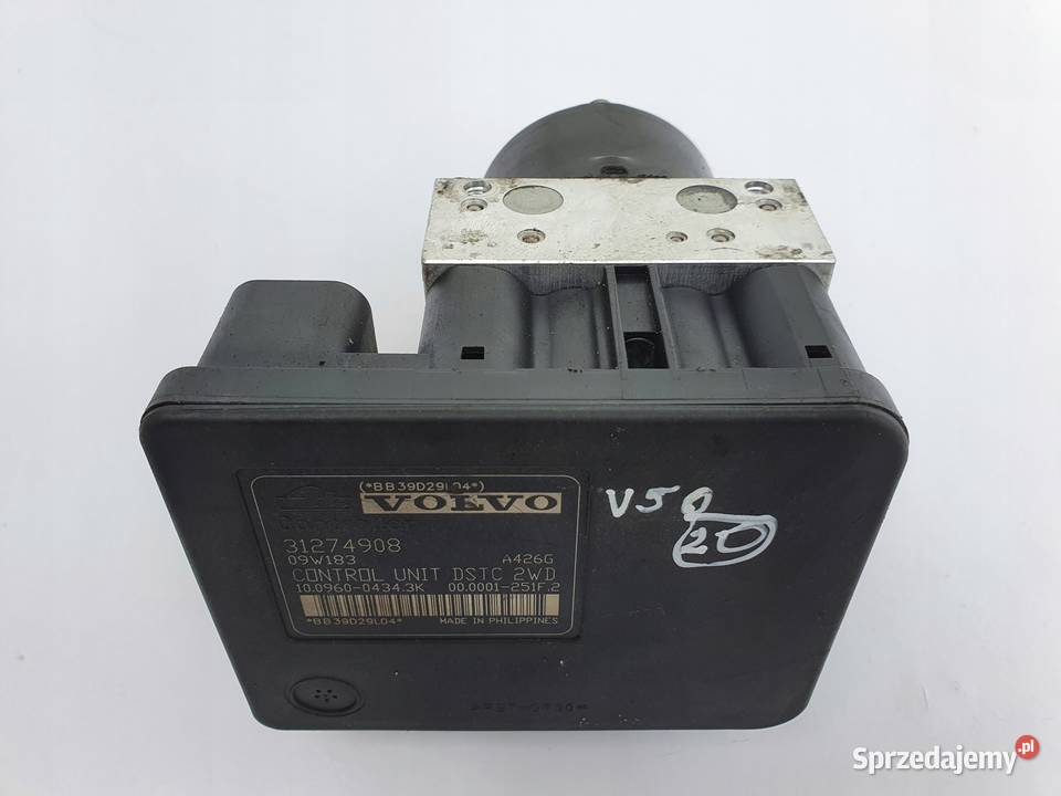 Volvo S40 II V50 POMPA ABS Sterownik 31274907 Układ ABS i ESP Rudka