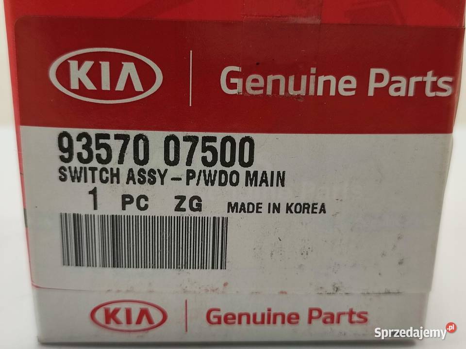 PRZEŁĄCZNIK SZYB LEWY KIA PICANTO I SA 20082011