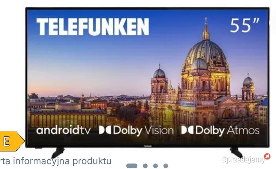 Telewizor Telefunken 55UG8460 Dębowiec sprzedam