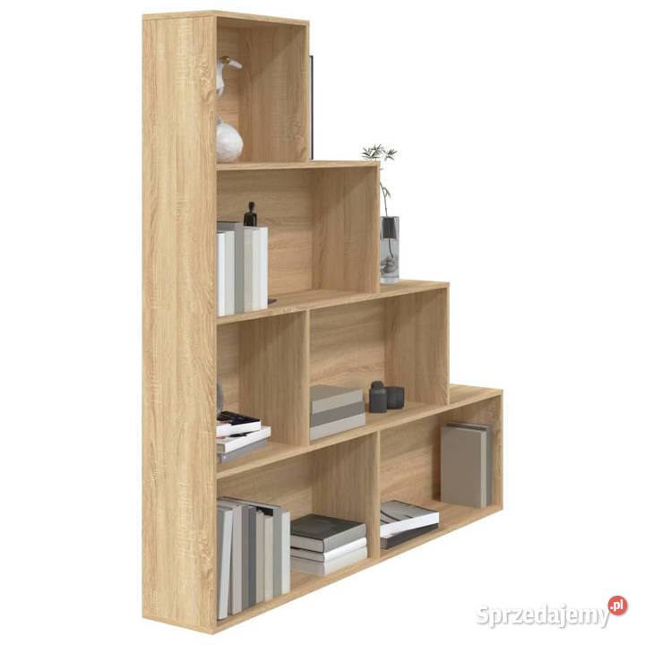 Regałpółka dąb sonoma 155x24x160 materiał Warszawa