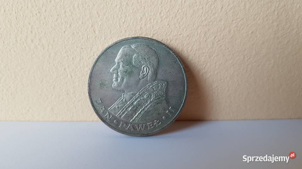 1000 Papież Jan Paweł II 1983 Ag 625 srebro Dąbrowa Górnicza