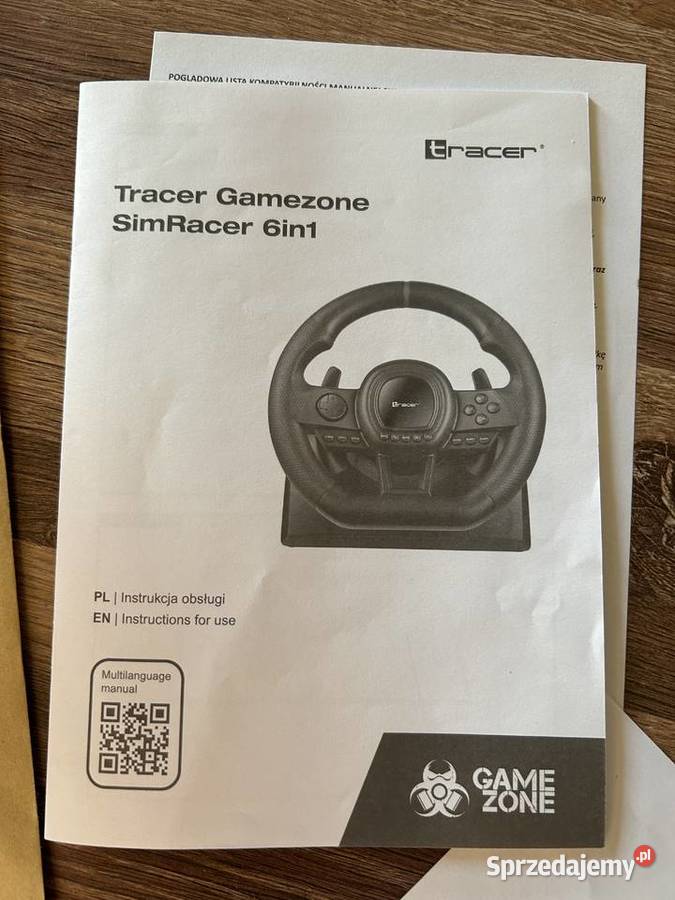 Kierownica Trader simracer 6w1 Jaworzno