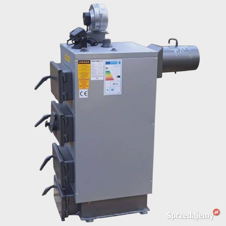 Sprzedam Piec 15kW drewno węgiel Kotły Zasypowe Bałtów