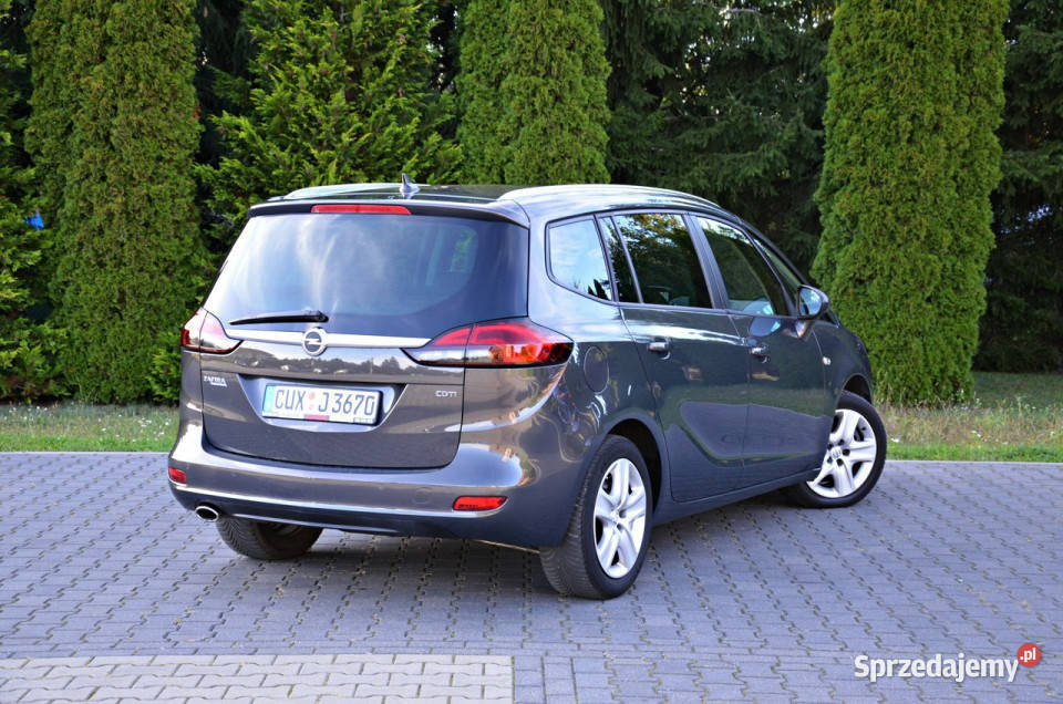 Opel Zafira 20CDTI 170 Automat Xenon Navi serwisowany w ASO Ostrów Mazowiecka sprzedam