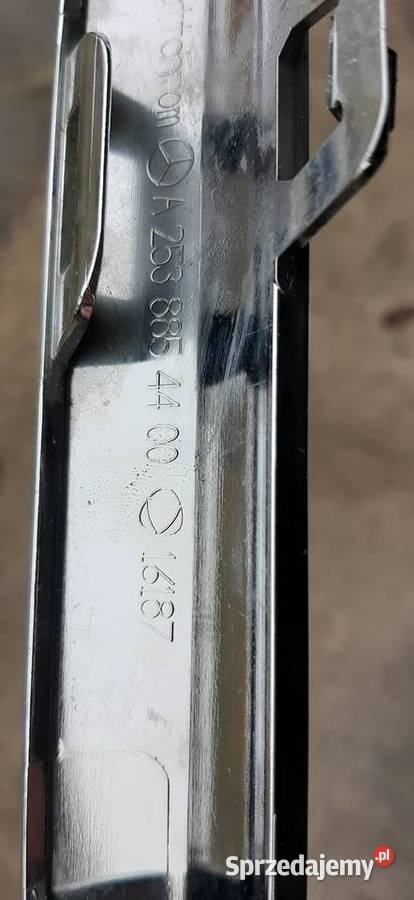 Mercedes W253 listwa zderzak przód chrom Chocianów