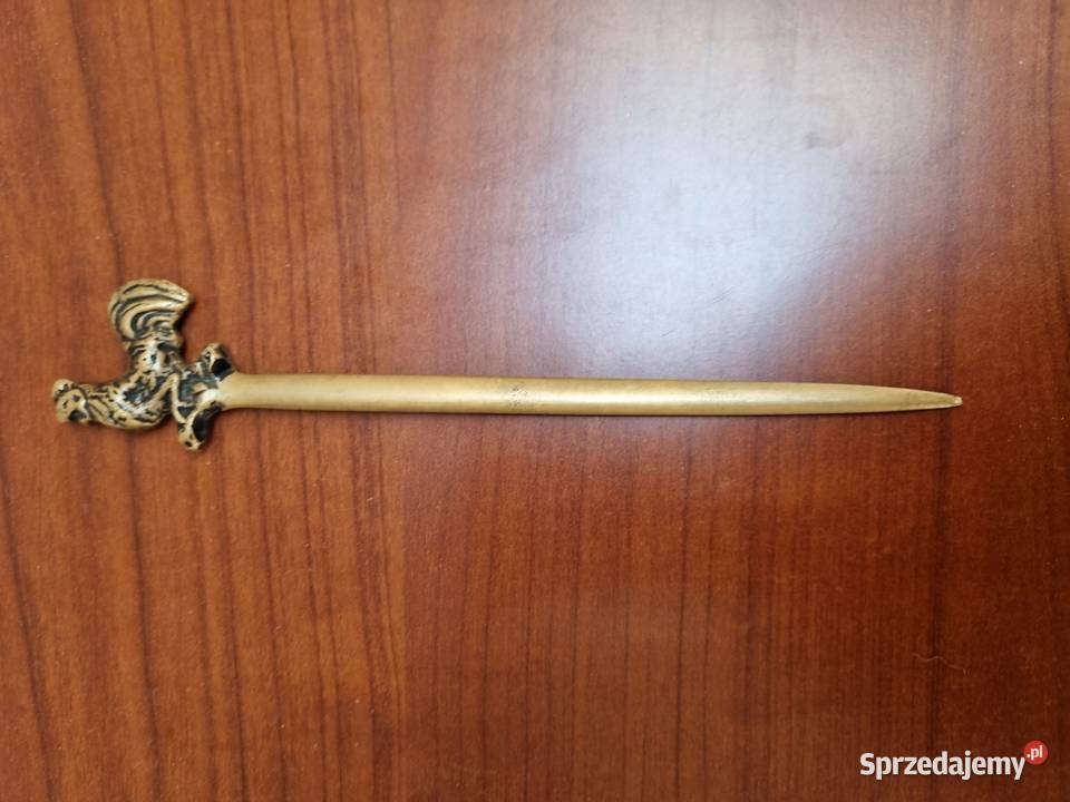 Zabytkowy nóż do otwierania listów lubelskie Lublin
