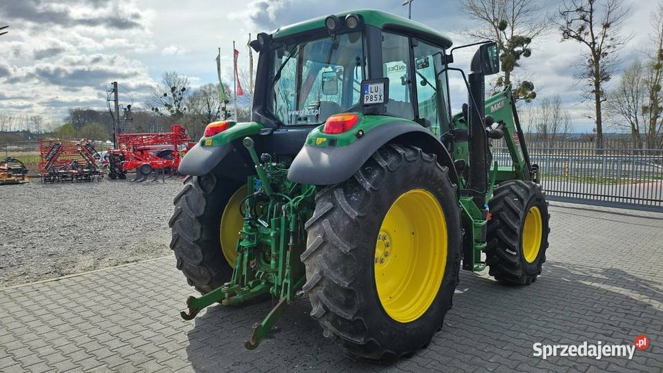 Ciągnik rolniczy John Deere 6115M z ładowaczem lubelskie Jatutów sprzedam
