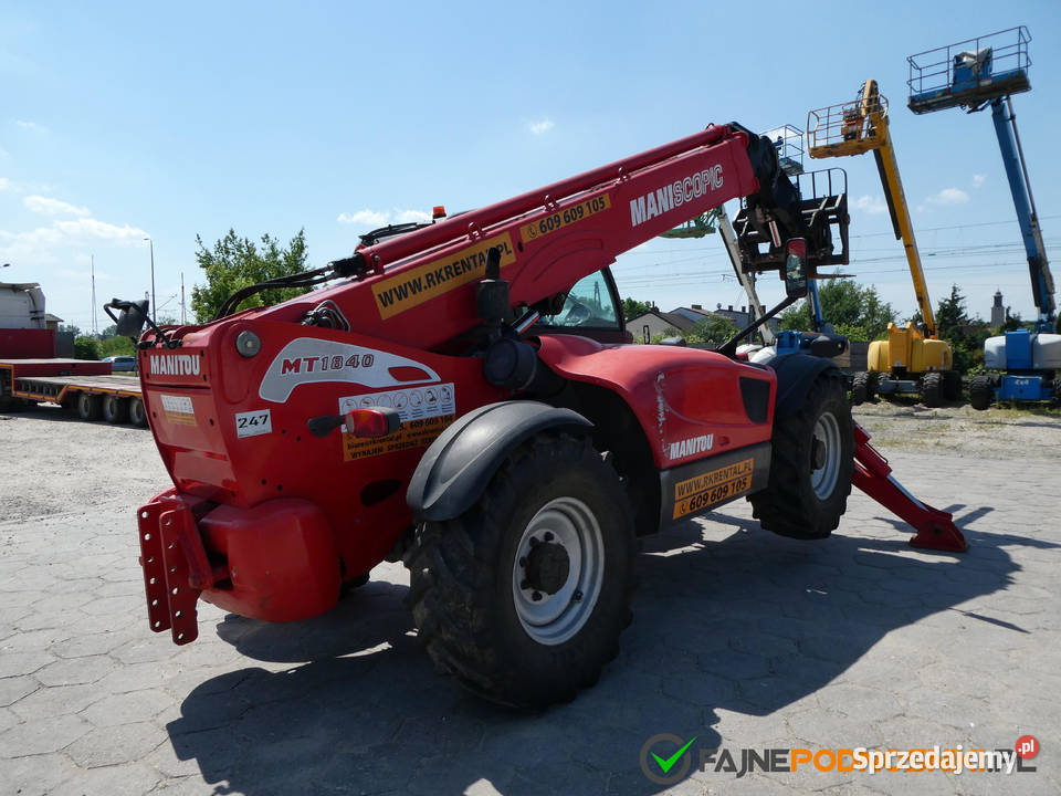 Manitou 1840 1740 JCB Merlo 18m 4tony Bydgoszcz sprzedam