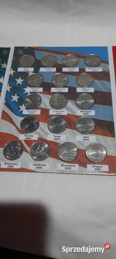 monety USA Album Commemorative Quarters 19992008 Warszawa