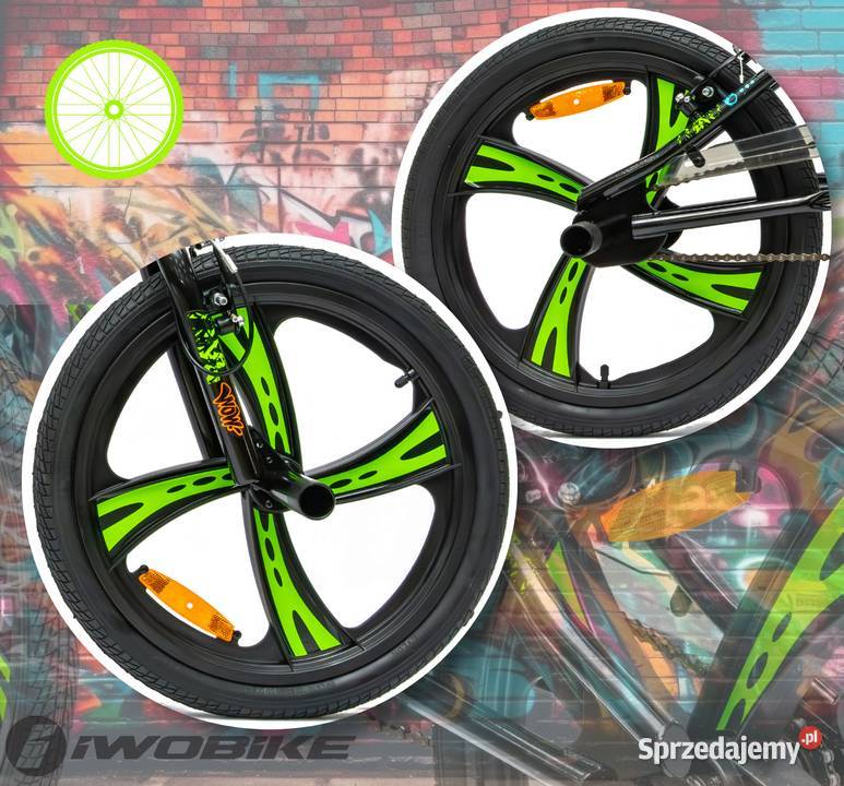Rower Męski Damski BMX 20 Rotor 360 Pegi IWOBIKE sprzedam