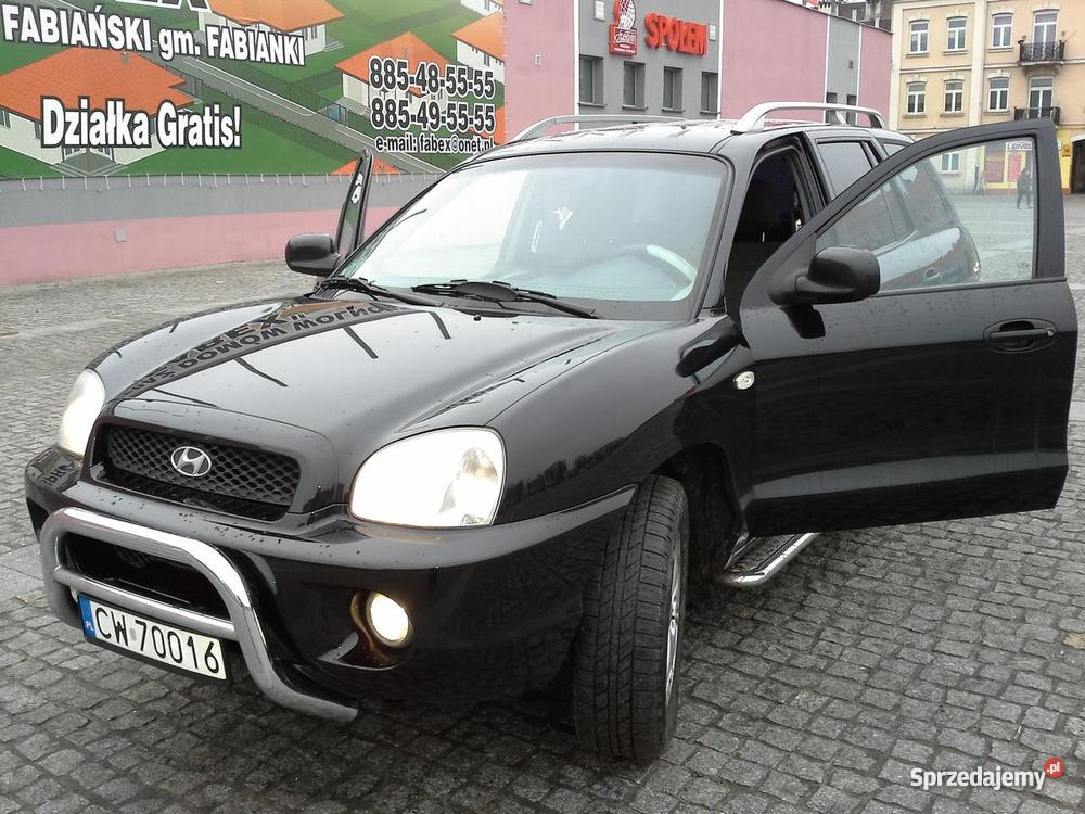 HYUNDAI SANTA FE ORUROWANY czarny Włocławek