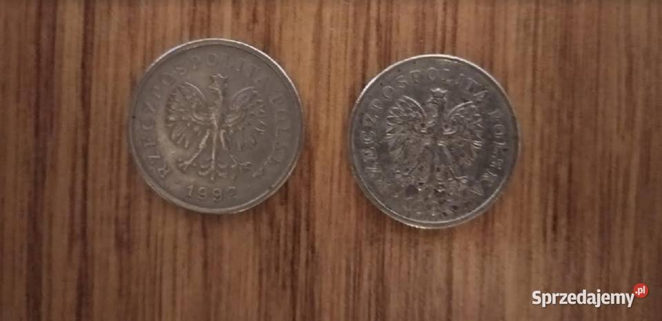 Monety 1 z roku 1992 i 1994 sprzedam