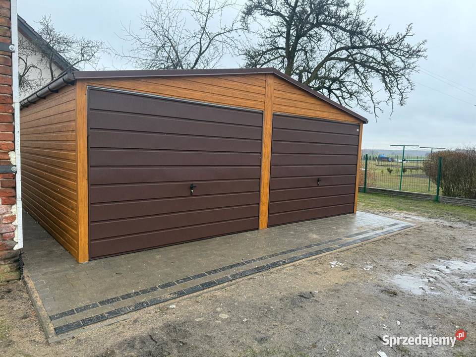 Garaż Blaszany 6x6 7x6 7x7 4x7 4x6 Producent Słupsk sprzedam