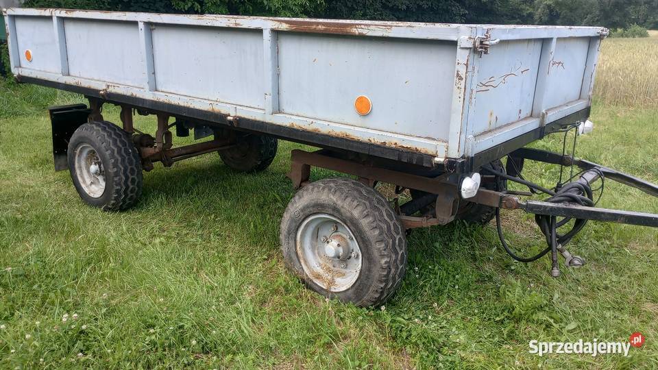 Przyczepa rolnicza Autosan d 35 wywrotka Słomniki sprzedam