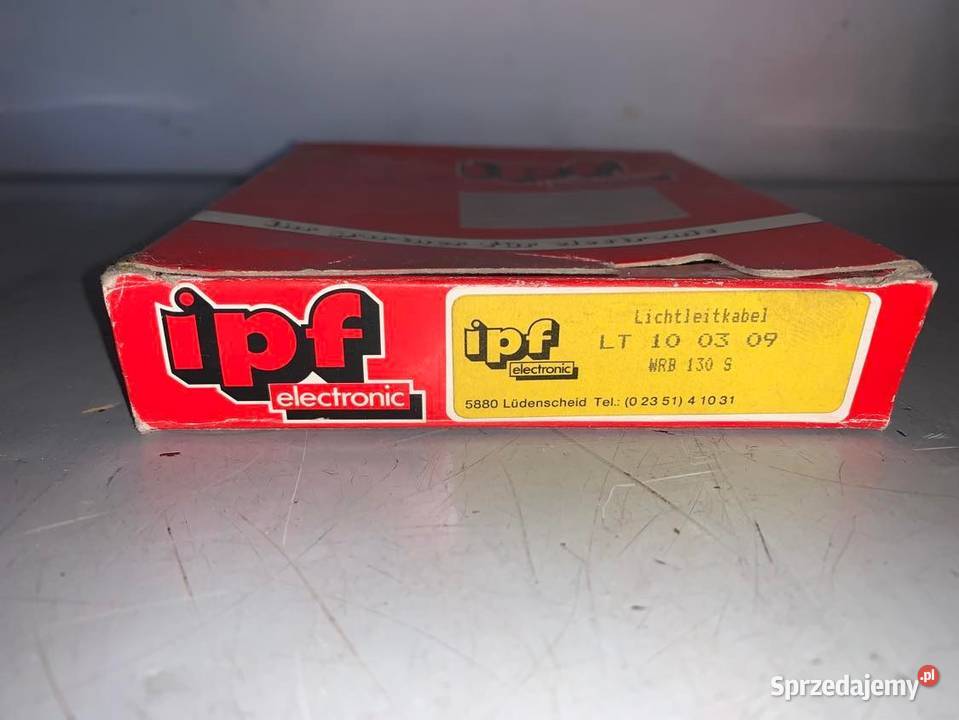 IPF LT 10 03 09 Czujnik światłowodowy