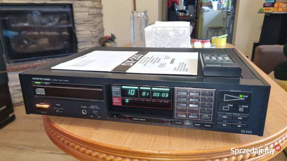 Wybitny odtwarzacz CD Onkyo Integra DX200 z łódzkie Warta