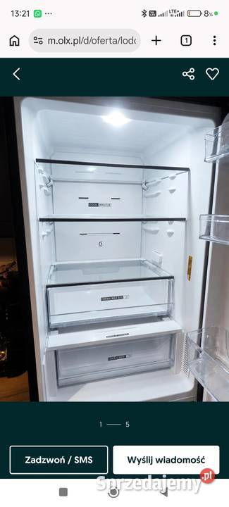 Okazja Czarna Lodówka Whirlpool Total NoFrost Kędzierzyn-Koźle