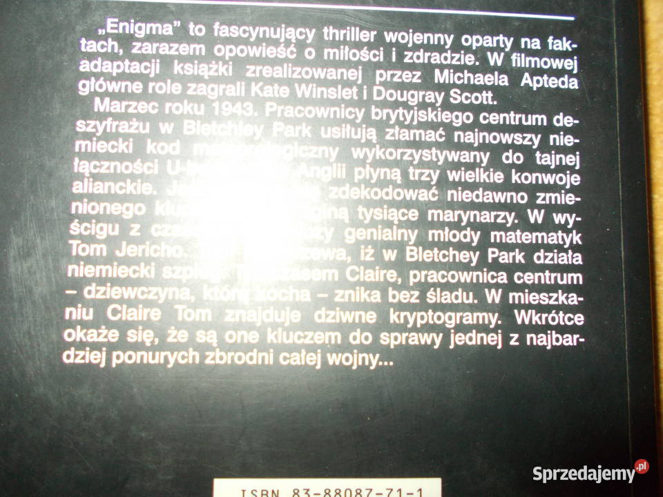 Robert Harris Enigma miękka
