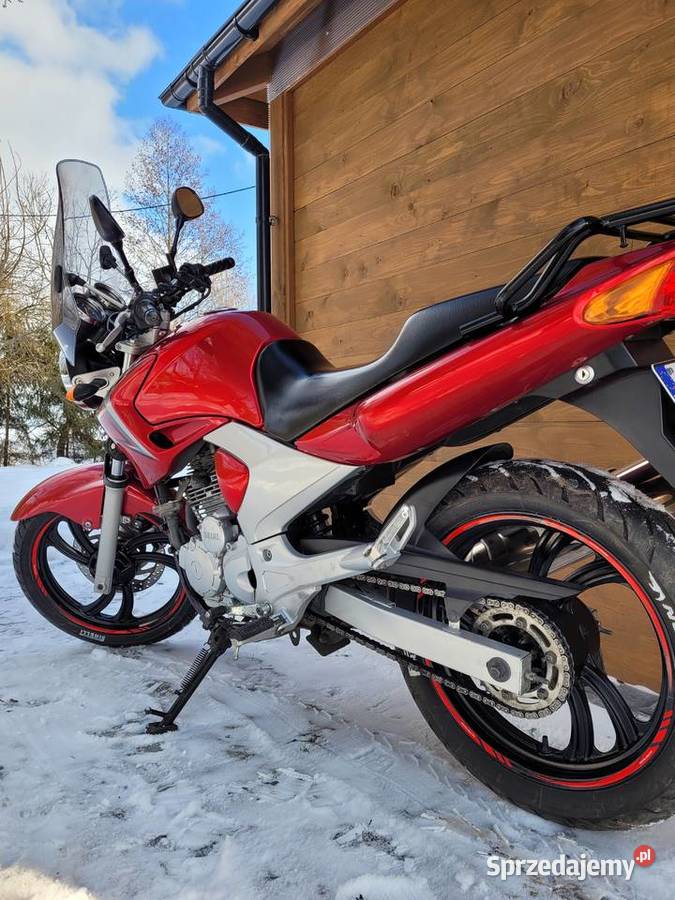 Motocykl yamaha ybr 250 5885km lubelskie Łęczna