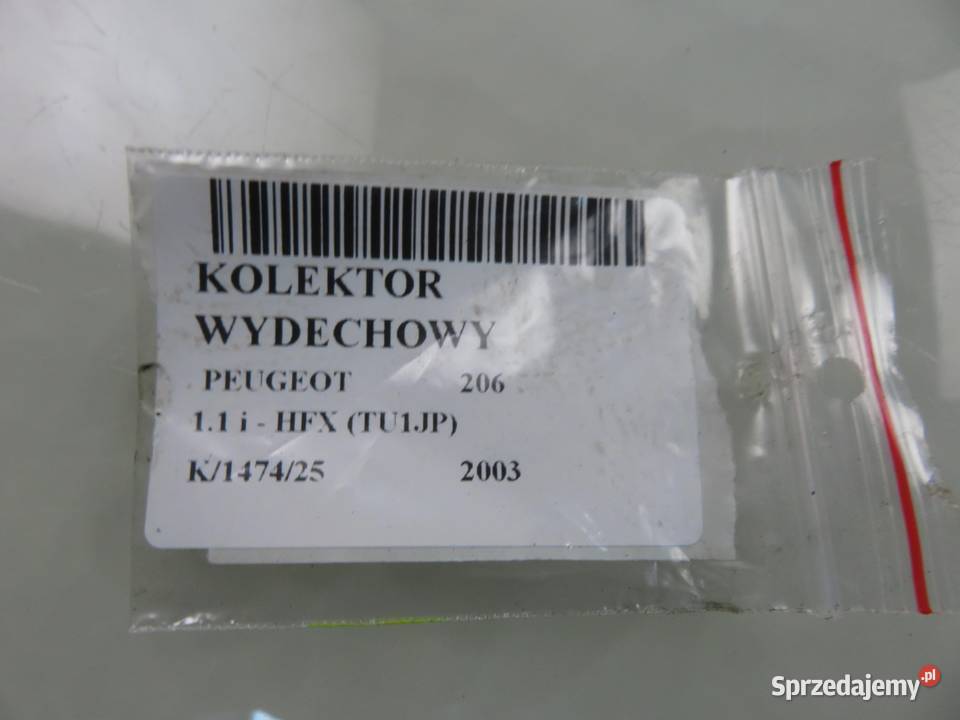 KOLEKTOR WYDECHOWY PEUGEOT CITROEN 11 9636962310 osobowe