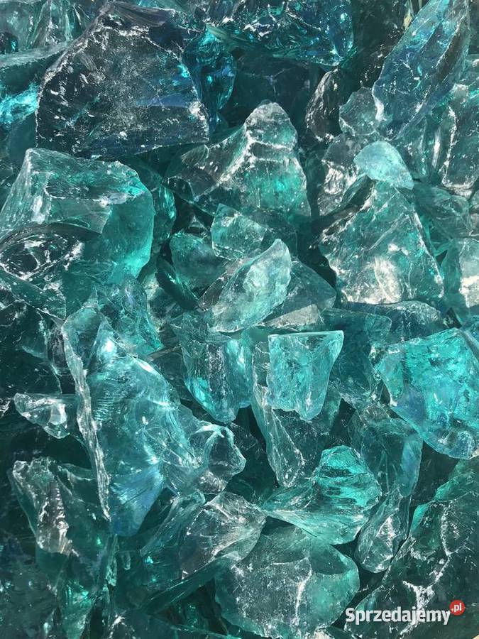 SZKŁO GABIONOWE BRYŁKI SZKANE Szkło Wulkaniczne mazowieckie Warszawa