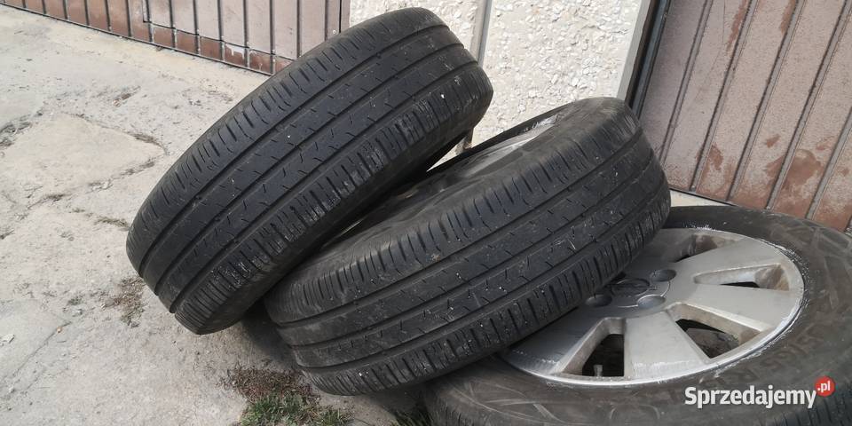 Opel felgi z oponami 15 4x100 4 Hrubieszów
