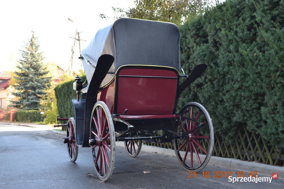 Powoz konny zabytkowy Victora kooperacja lubelskie