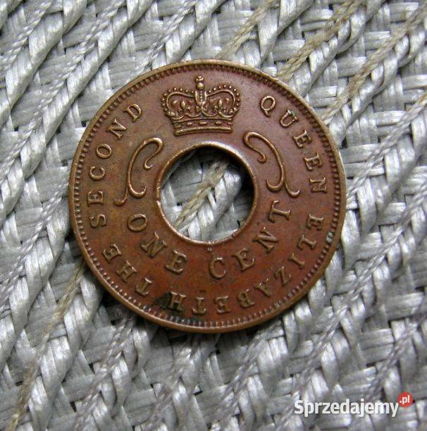 Brytyjska Afryka Wschodnia 1 Cent 1962r Kalisz sprzedam
