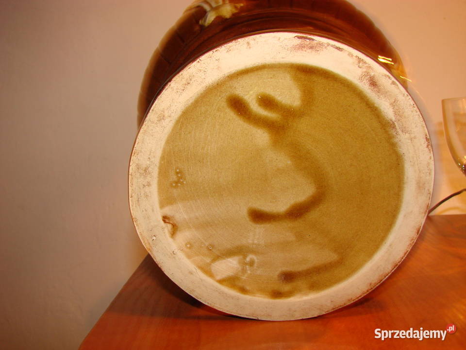 ceramiczny dzbanek do wina Pruszcz Gdański