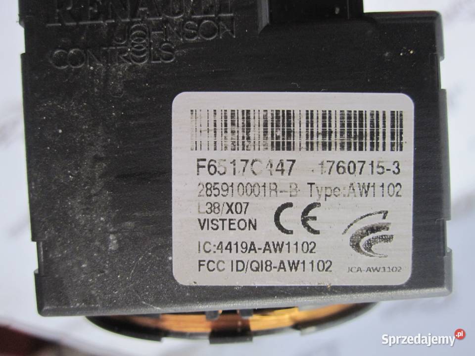 OPEL VIVARO B 16r kolumna kierownicza stacyjka osobowe Kielce