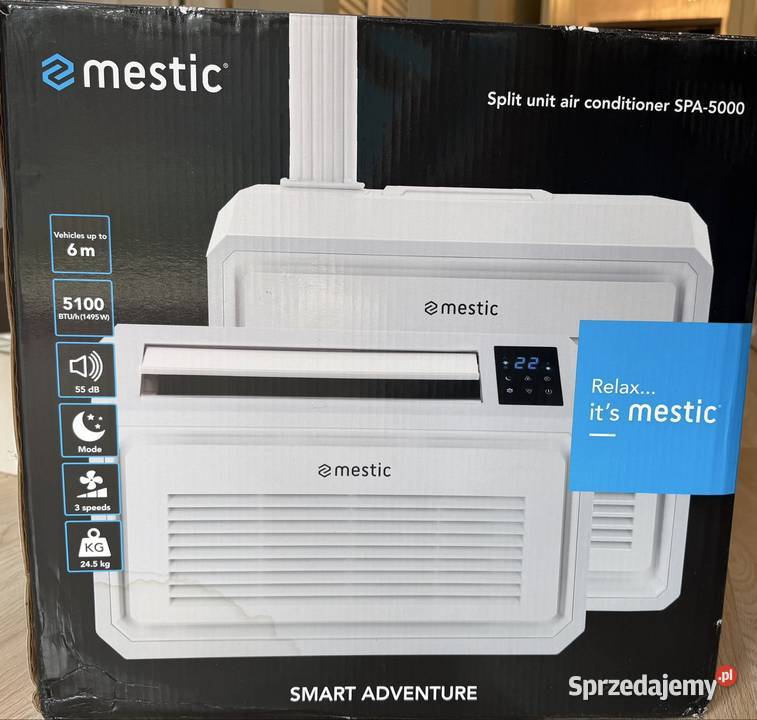 Klimatyzacja Mestic SPA5000 Nowa do kampera Białystok sprzedam