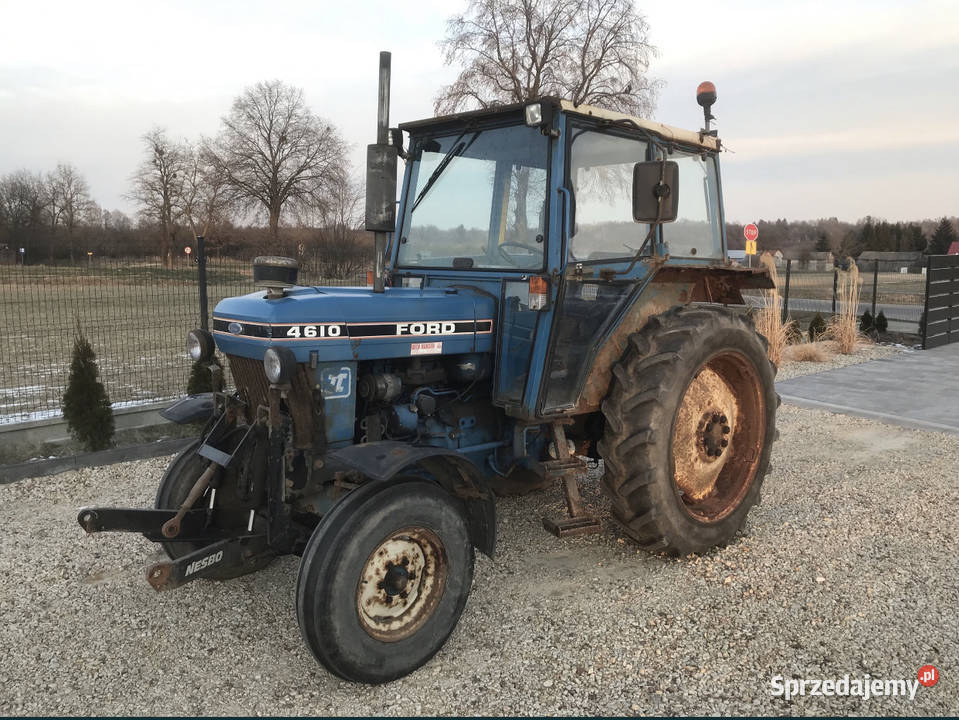 Ciągnik Ford 4610 z przednim tuz Sprowadzony z lubelskie Piaski