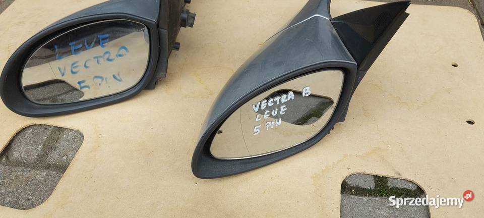 Lusterko lewe OPEL VECTRA B 5 PIN zachodniopomorskie Szczecin