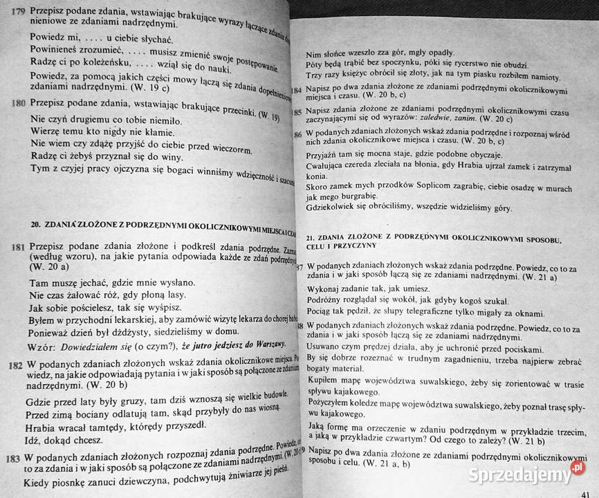 Język polski 7 Gramatyka i ortografia Krzystzof Chełm sprzedam
