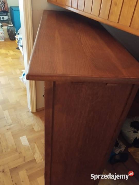 stara drewniana szafa bieliźniarka z okuciami Gorzów Wielkopolski