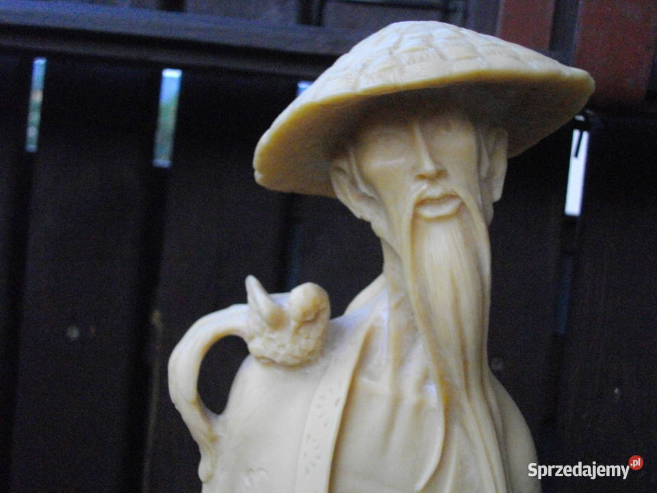 Figurka Mędrzec Wędrowiec Mnich JAPONIA pomorskie