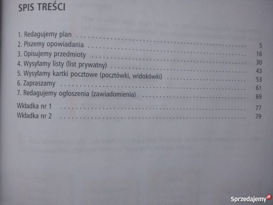 Pisanie nie jest trudne Ćwiczenia redakcyjne kl4 Olsztyn sprzedam
