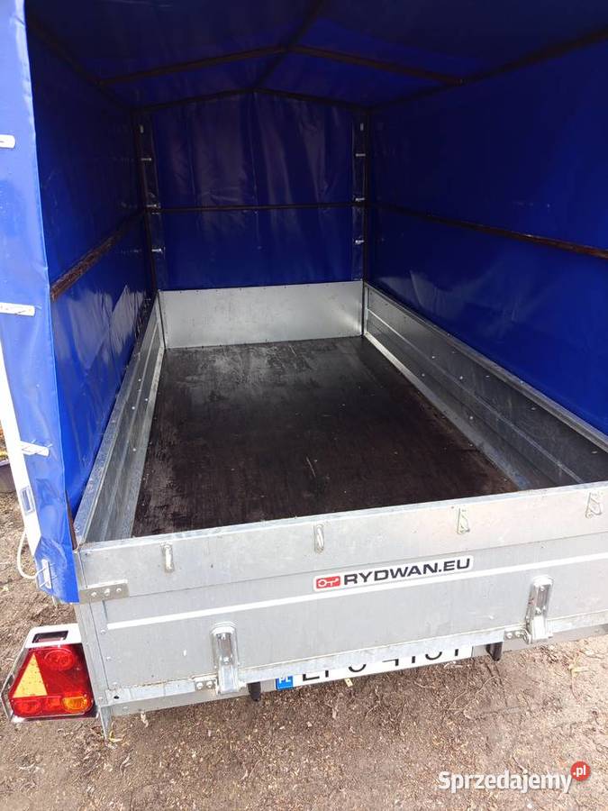 Transport mebli i AGD przyczepa plandeka dalsze