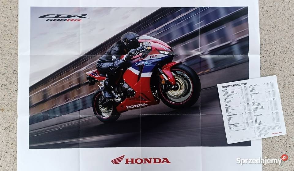 HONDA Dax Forza CBR CMX i inne Program modeli przewodnik Bytom