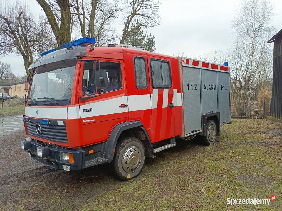 Mercedes 1120 1996rwóz strażackiStan idealnyZero łódzkie